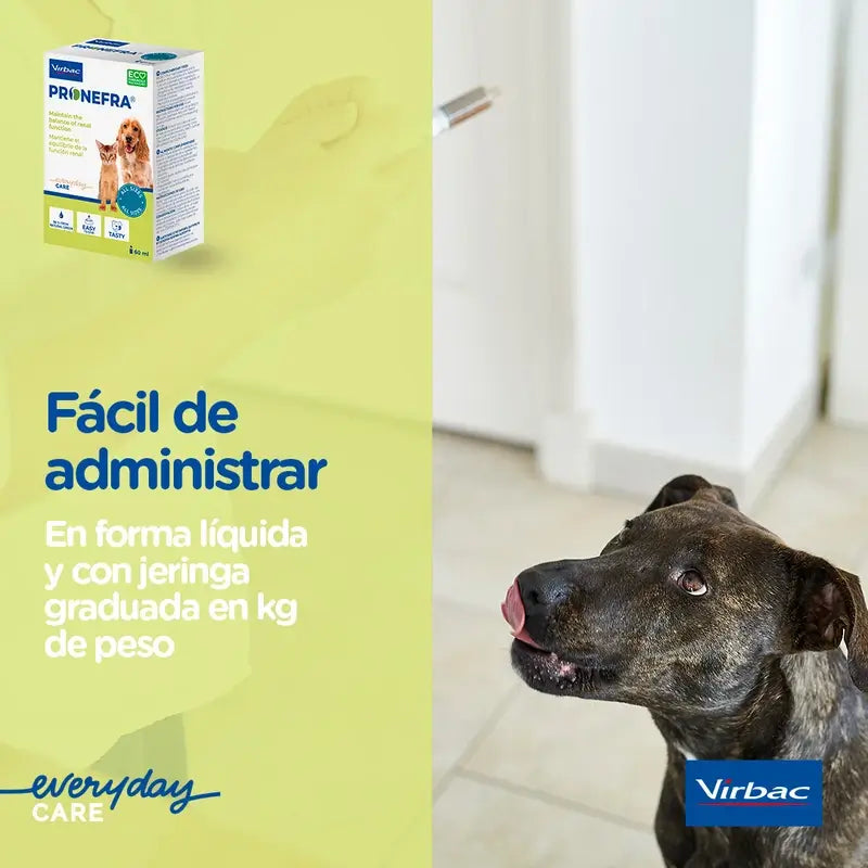 Virbac Pronefa Renal Supplement For Dogs and Cats, 180 ml