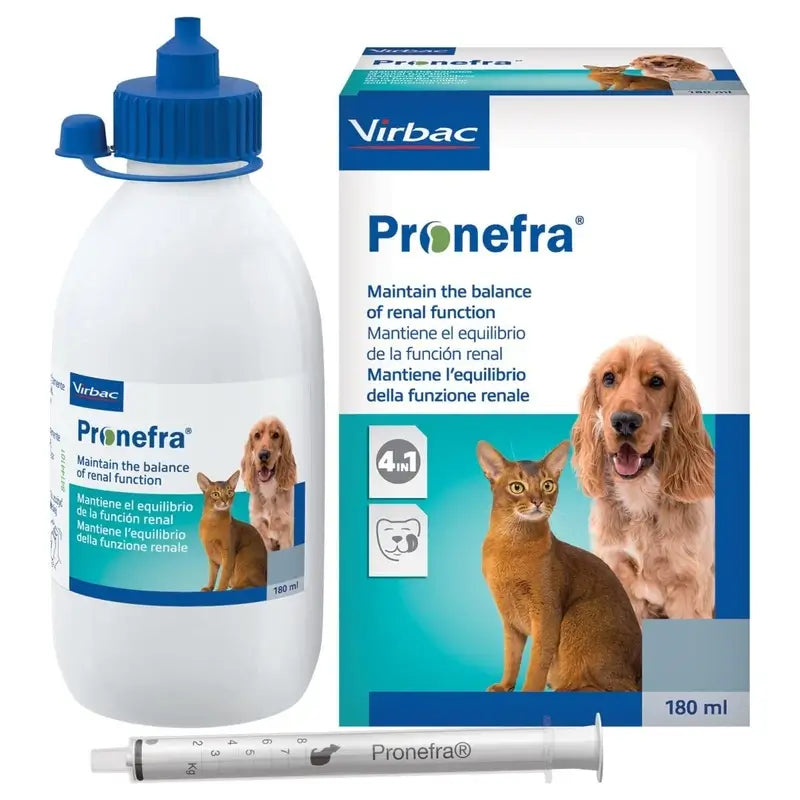 Virbac Pronefa 180 ml, Renal Supplement For Dogs and Cats