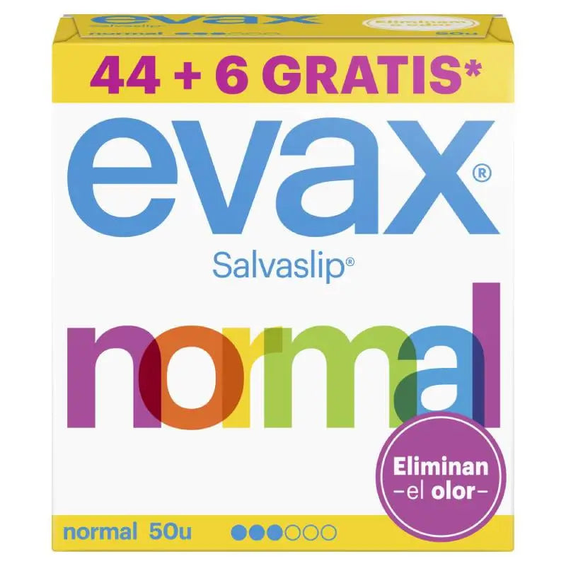 Evax Salvaslip Normal Protegeslips 50 unidades