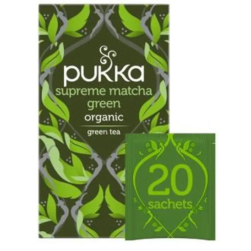 Pukka Te Supreme Matcha Verde Infusion 20Ud. Bio 