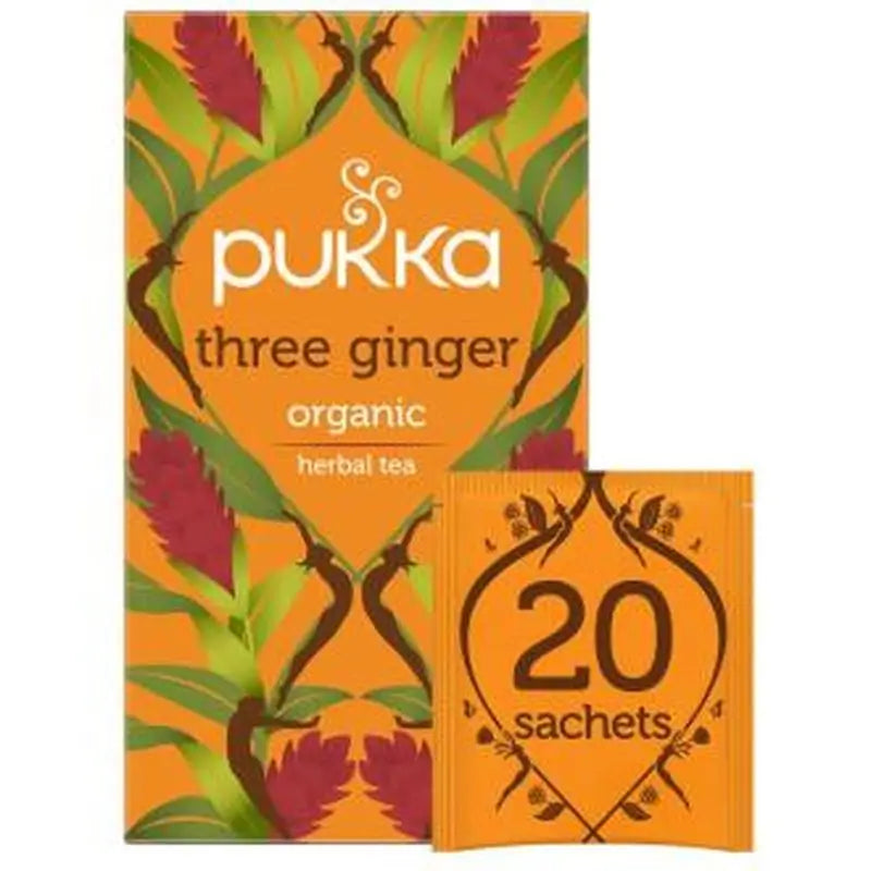 Pukka Tres Jengibres Infusion 20Ud. Bio 