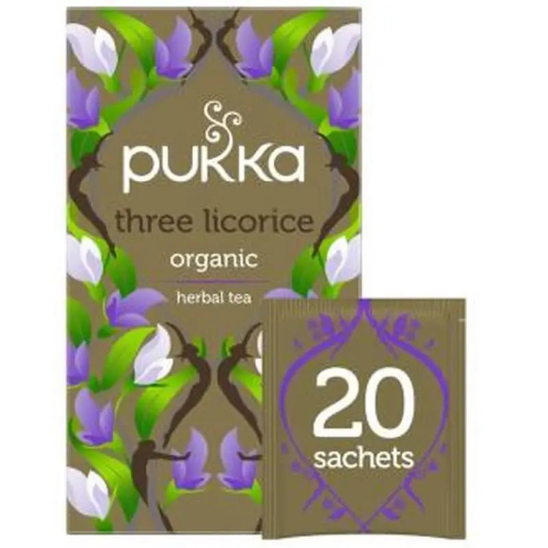 Pukka Tres Regaliz Infusion 20Ud. Bio 