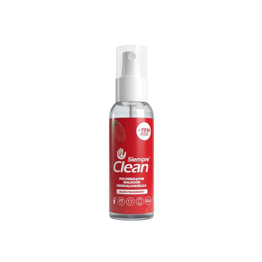 Pulverizador Solución Hidroalcohólica Siempreclean Fresa 100 ml