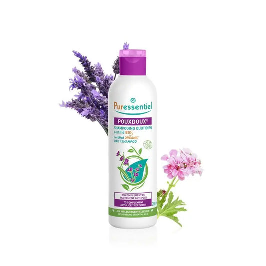 Puressentiel Organic Pouxdoux Daily Shampoo, 200ml