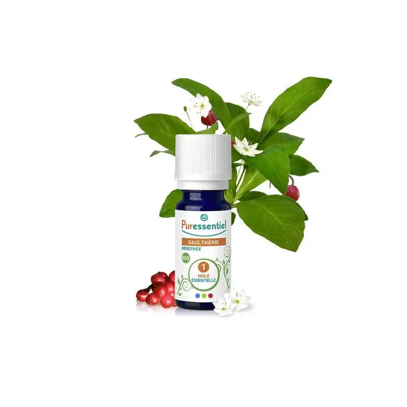 Puressentiel Wintergreen Essential Oil Bio, 10 ml