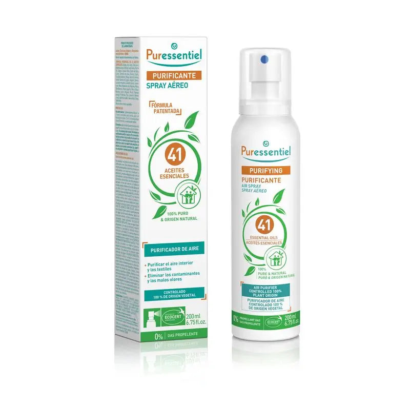 Puressentiel Purifying Aerosol Spray With 41 Essential Oils, 200 ml