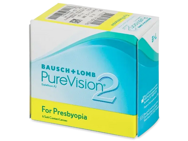 Purevision2 Multifocal Monthly Lenses , 6 units