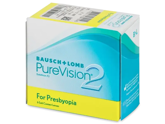 Purevision2 Multifocal Monthly Lenses , 6 units