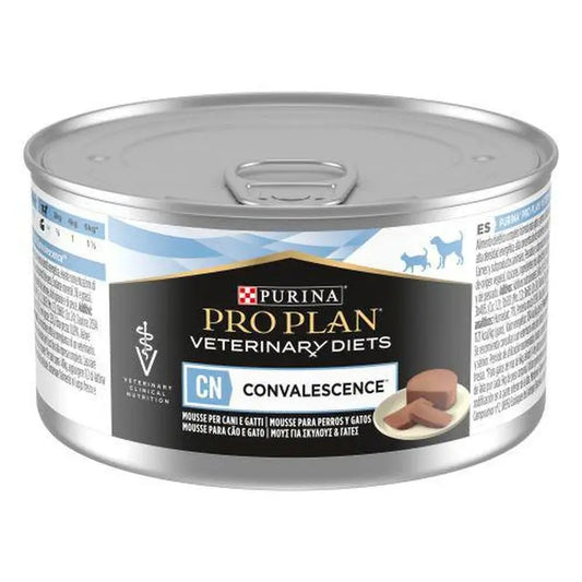 Purina Pro Plan Vet Canine Feline Cn Convalecencia Caja 24X195Gr, comida húmeda para perros