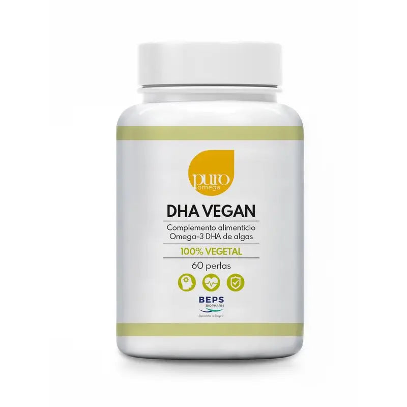 Puro Omega Natural Dha Vegan  , 60 perlas