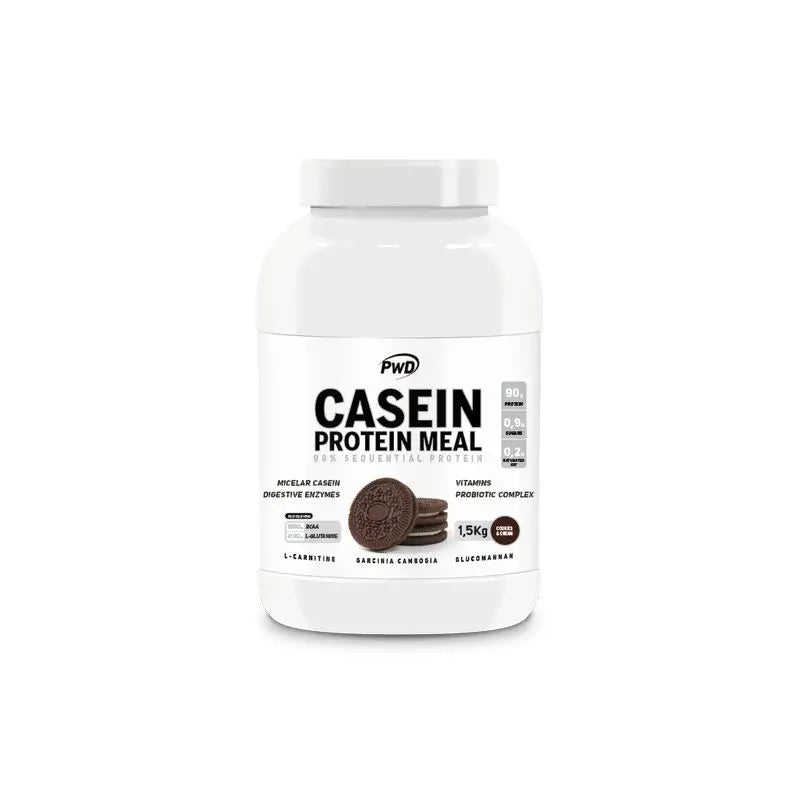 Pwd Casein Protein Meal Cookies & Cream 1.5 Kg Jar