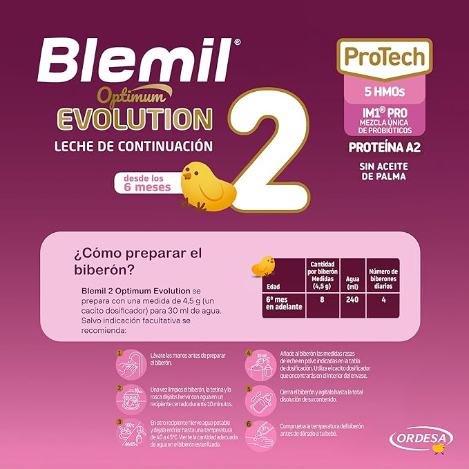 Pack Blemil Evolution 2 , 8 x 800 grams