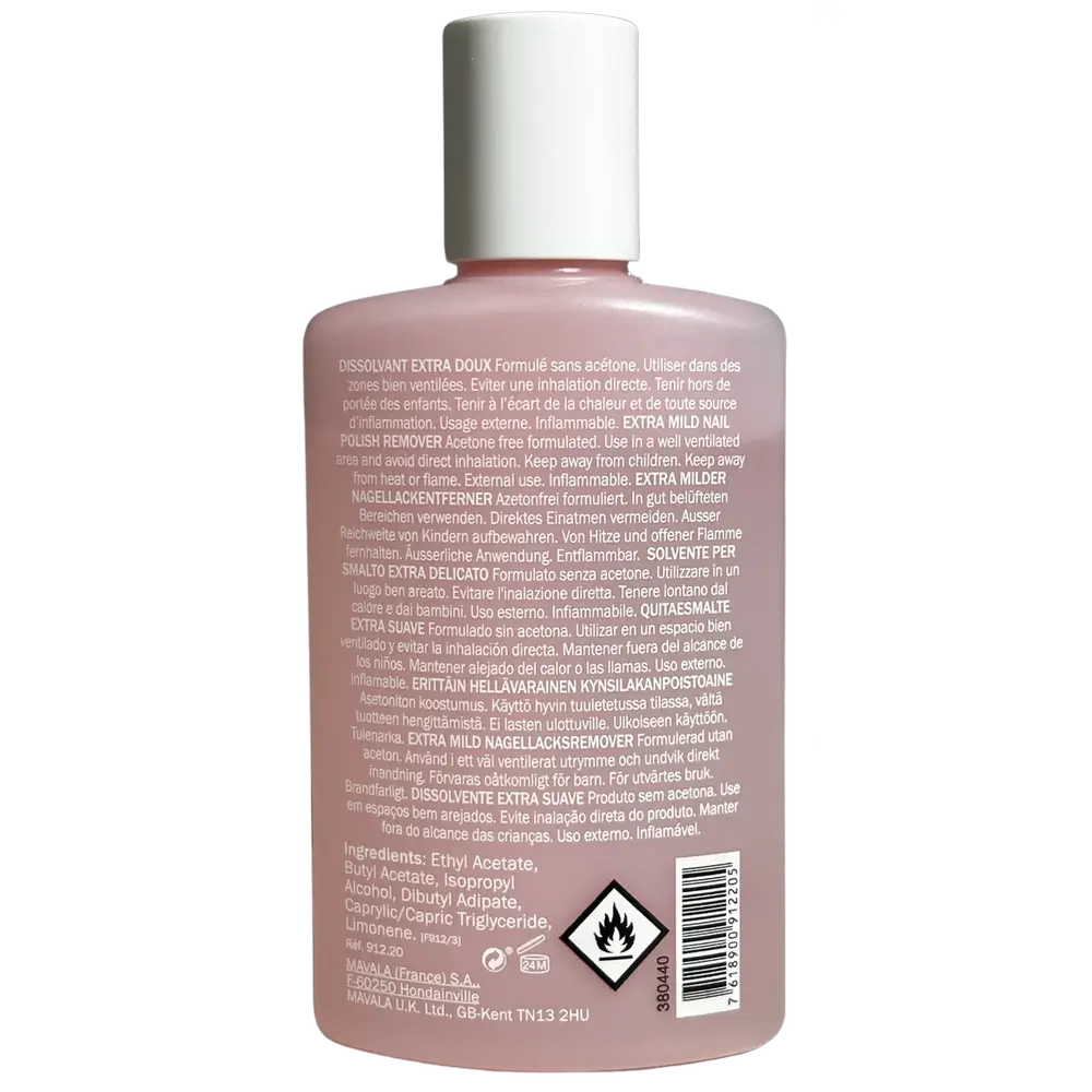 Mavala Acetone Free Pink Nail Polish Remover 100 ml