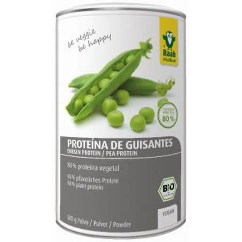 Raab Vitalfood Proteina De Guisante Natural 300Gr. Bio Sg Vegan 