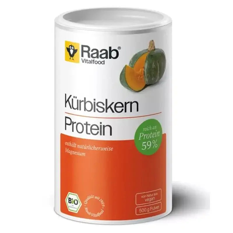 Raab Vitalfood Pumpkin Seed Protein 500Gr. Bio Sg Vegan