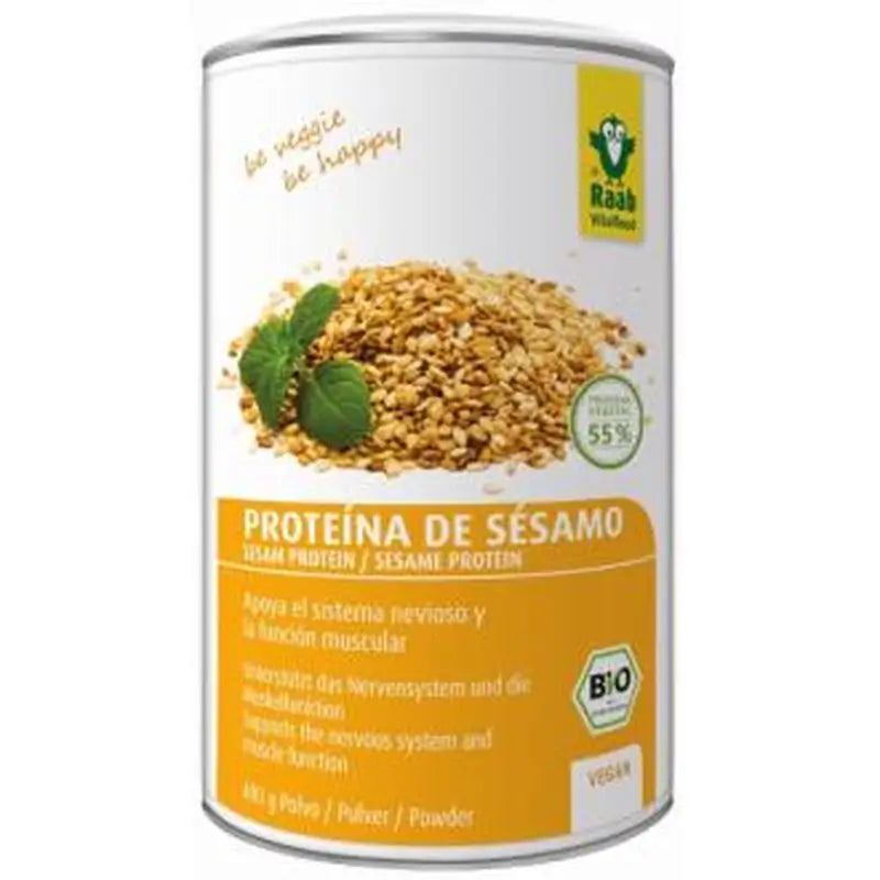 Raab Vitalfood Proteina De Sesamo 500Gr. Bio Sg Vegan 