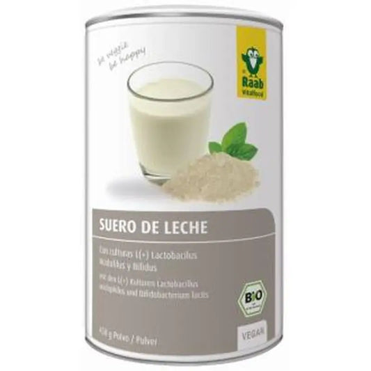 Raab Vitalfood Suero De Leche Dulce Natural Polvo 450Gr. Bio Sg 