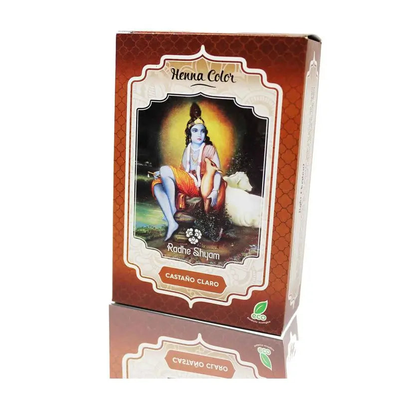 Radhe Henna Castaño Claro Polvo , 100 gr