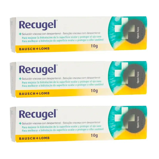 Recugel Ophthalmic Gel , 3 x 10 grams