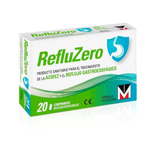 Refluzero Acidez y Reflujos 20 comprimidos