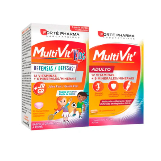 REIG JOFRE FAMILY PACK MULTIVIT JUNIOR + ADULT