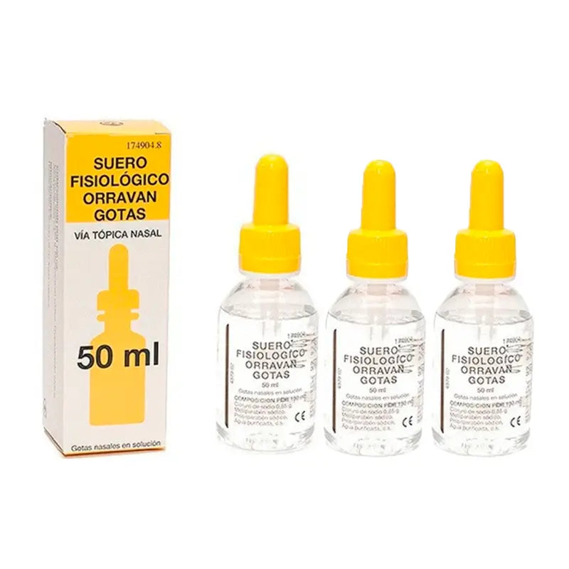 Reig Jofre Triplo Physiological Serum Drops, 3 x 50ml