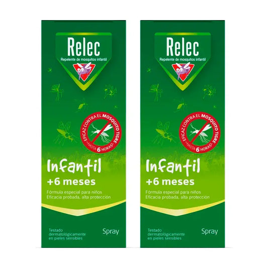 Relec Duplo Infant +6 months, 2 x 100ml