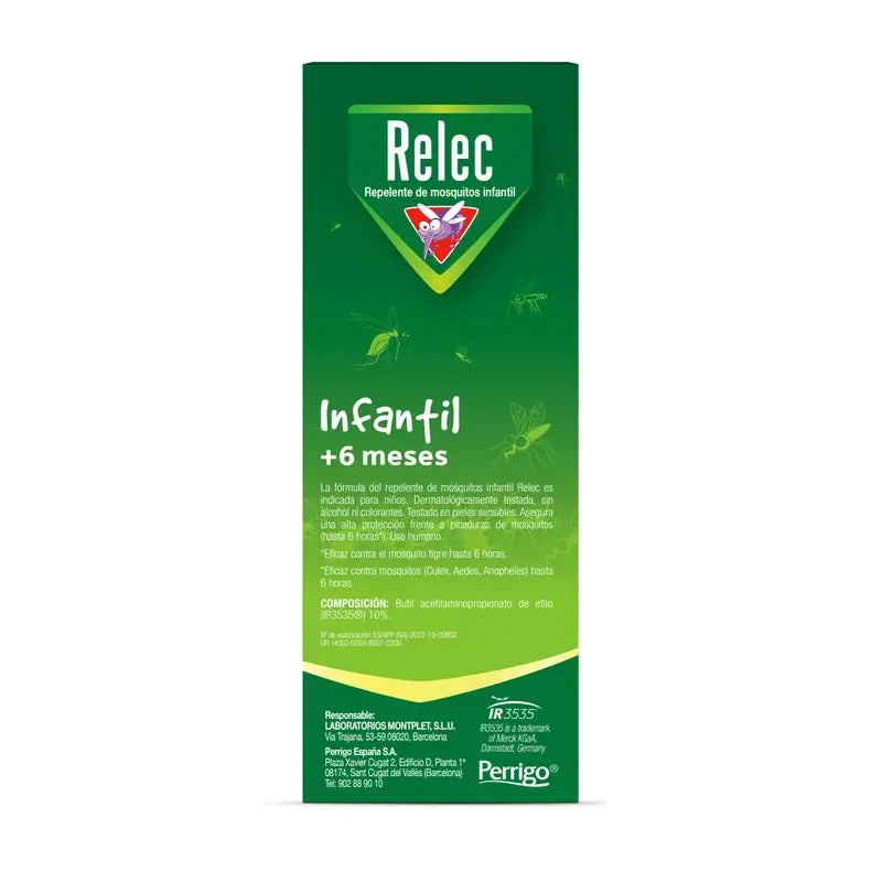 Relec Infant Mosquito Spray, 100 ml (+ 6 Months)