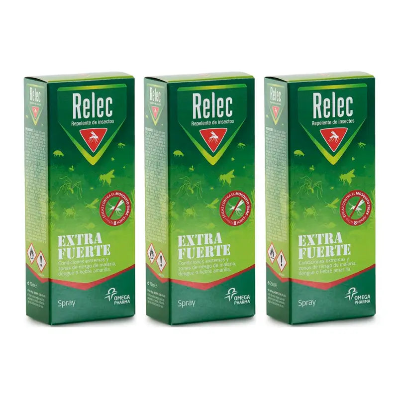 Relec Triplo Extra Strong Spray 3 x 75 ml