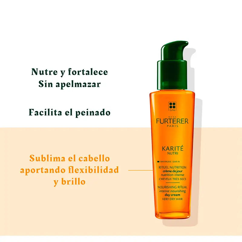 Rene Furterer Karité Nutri Crema de Día Nutrición Intensa 100 ml