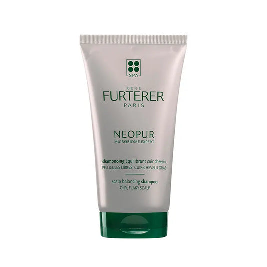 René Furterer Neopur Microbiome Expert Champú Anticaspa Para Cuero Cabelludo Graso y Descamado, 150 ml