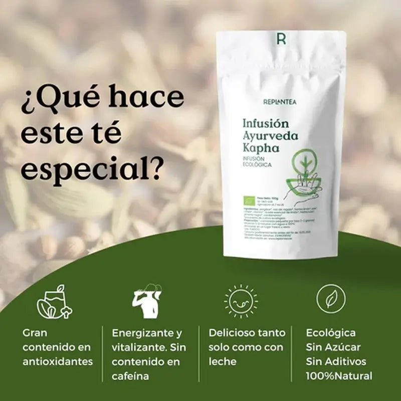 Replantea Infusión Ayúrveda Kapha Eco 1, 100 gr