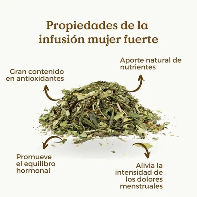 Replantea Infusión Mujer Fuerte Ecológica, 80 gr