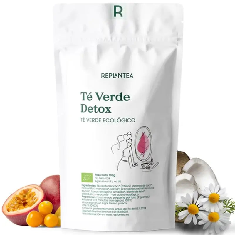 Replantea Pack Tés Detox Con Filtro, 3 unidades