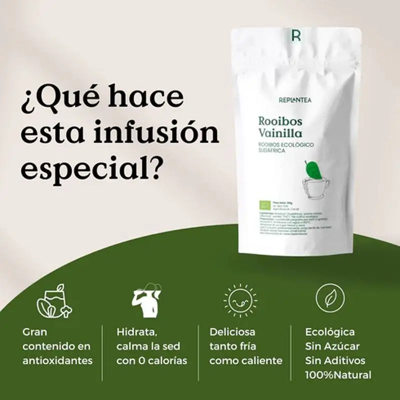 Replantea Rooibos Con Vainilla Y Caléndula, 90 gr