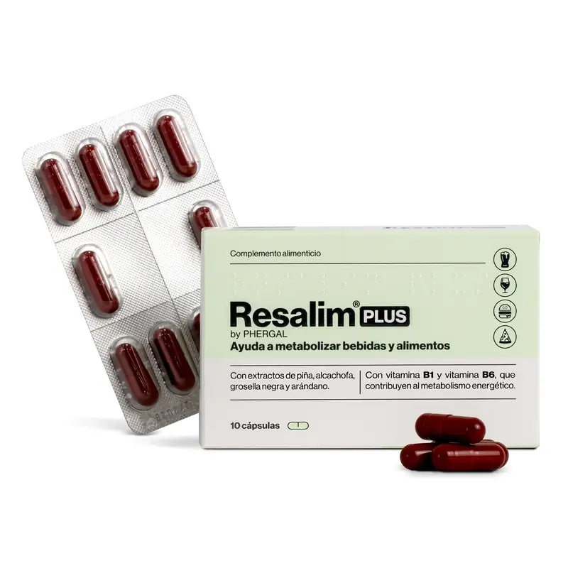 Resalim™ Plus Food Supplement Food Drink Metaboliser Food Drink 2X1 20 Tablets