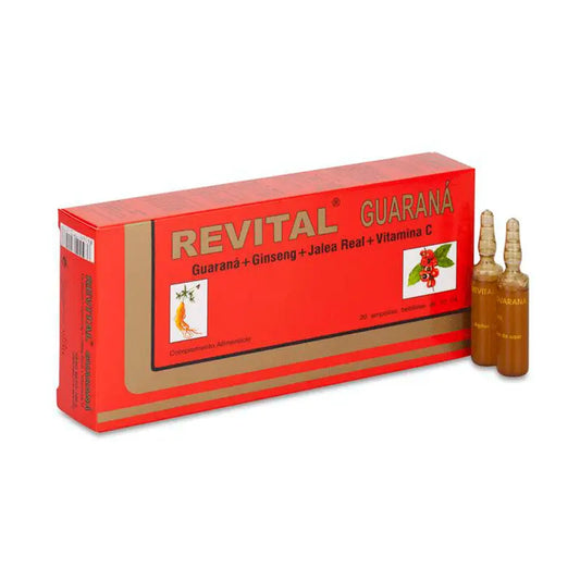 Revital Guaraná, 20 Ampollas