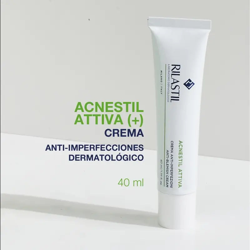 Rilastil Acnestil Attiva Moisturising Anti-Imperfection Cream 40 ml