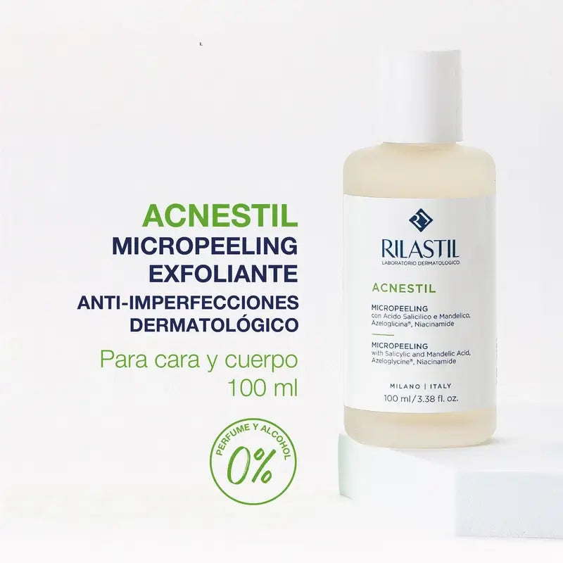 Rilastil Acnestil Micropeeling Exfoliating & Seboregulating , 100 ml