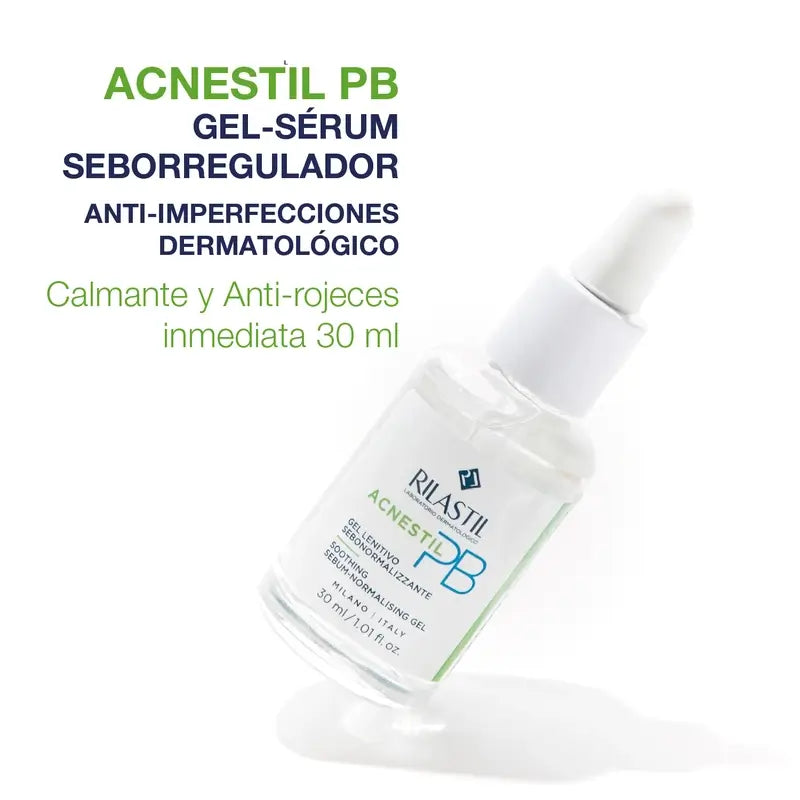 Rilastil Acnestil Pb Seboregulating Gel-Serum 30 Ml