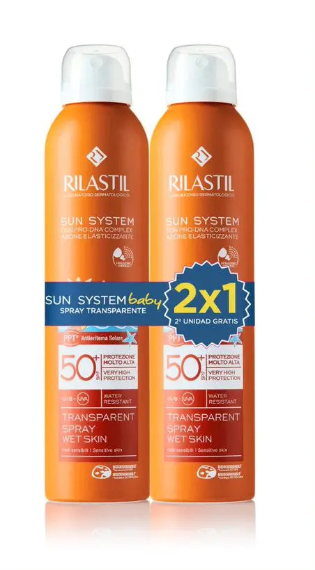 Rilastil Duplo Sun System 50 Baby 360, 2X200 ml