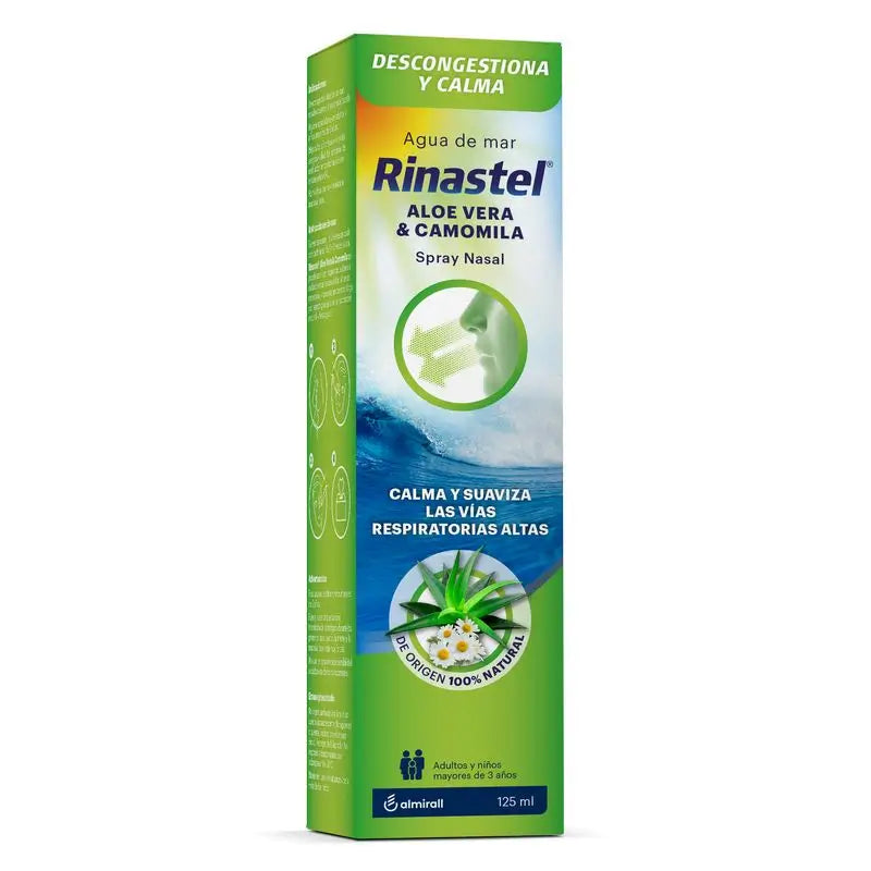 Rinastel Aloe V Chamomile Nasal Spray, 125 ml