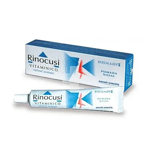 Rinocusi Vitamínico 12500 ui/g Pomada Nasal 10 gr