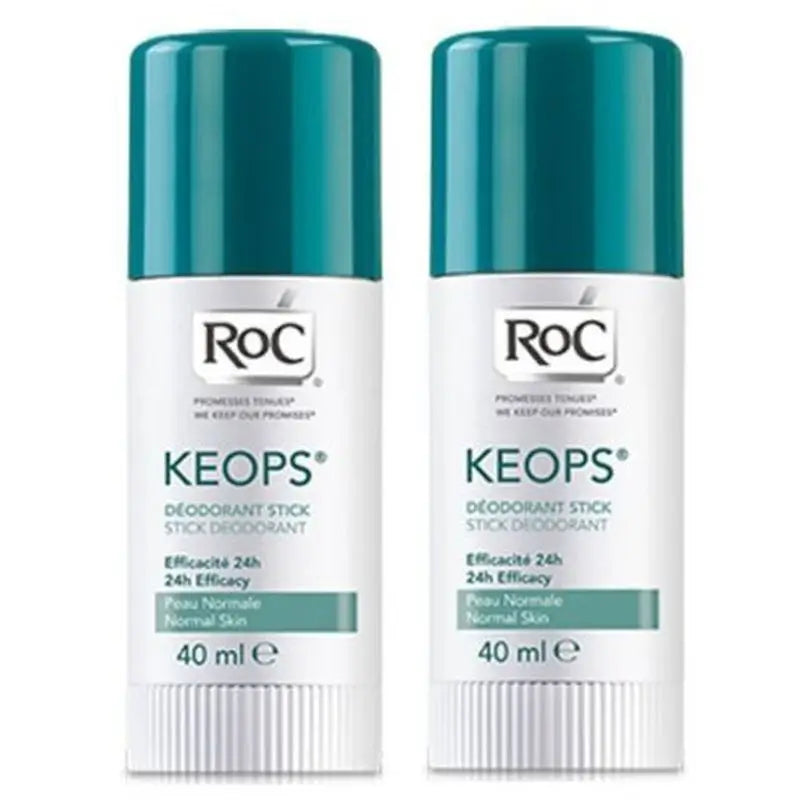 Roc Pack Roc Keops Deo Stick Piel Normal 2X40Ml. 