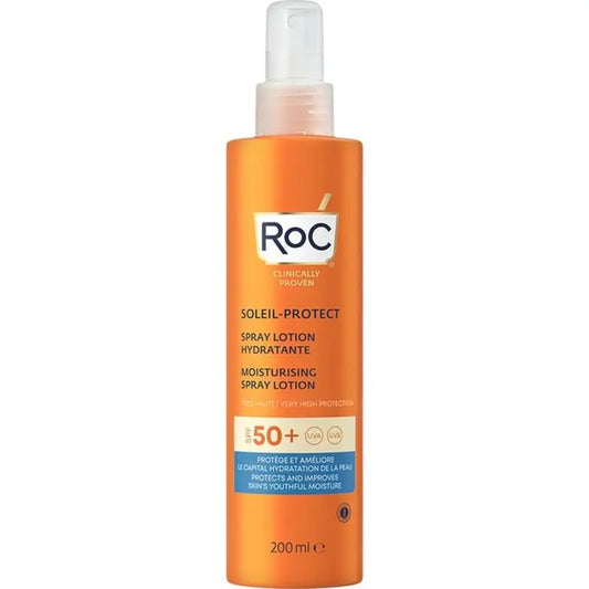 Roc Sol Moisturising Lotion Spray Spf50 200Ml.