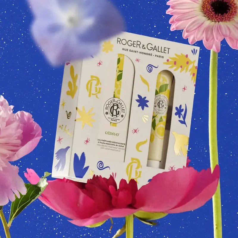 Roger & Gallet Cédrat Wellness Eau de Parfum + Wellness Hand Cream, 60 ml