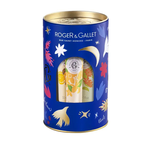 Roger & Gallet Wellness Hand Cream Chest: Néroli - Bois D'Orange - Fleur D'Osmanthus, 3 units