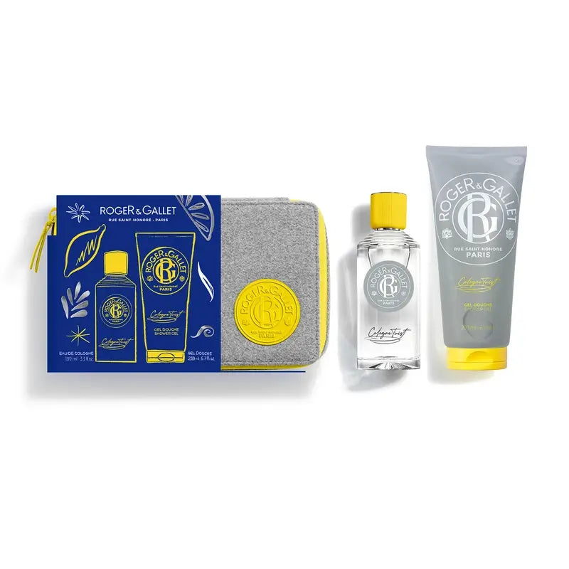 Roger & Gallet Cologne Twist Toiletry Box Eau De Cologne + Shower Gel, 300 ml