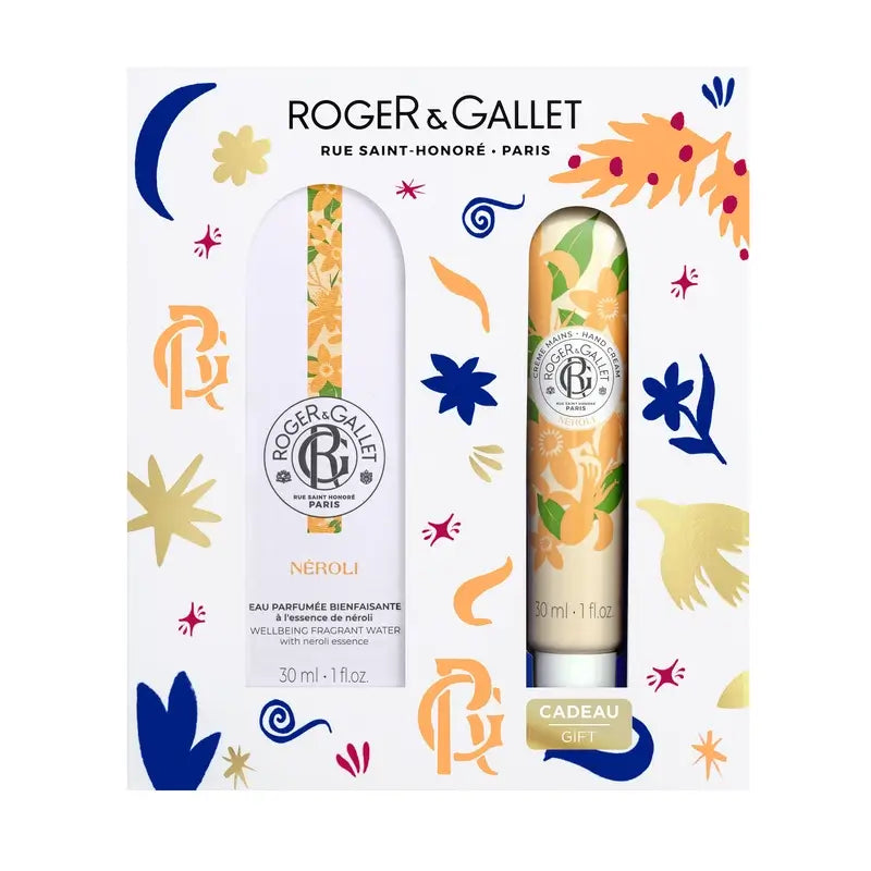 Roger & Gallet Néroli Wellness Eau de Toilette + Wellness Hand Cream, 60 ml