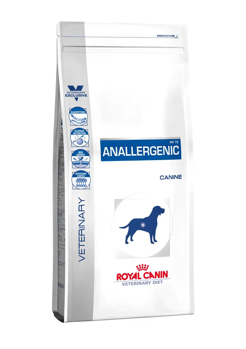 Royal Canin Veterinary Anallergenic 3Kg, pienso para perros